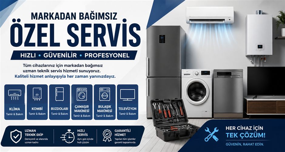 Çamaş Amana Servisi — markadan bağımsız özel servis